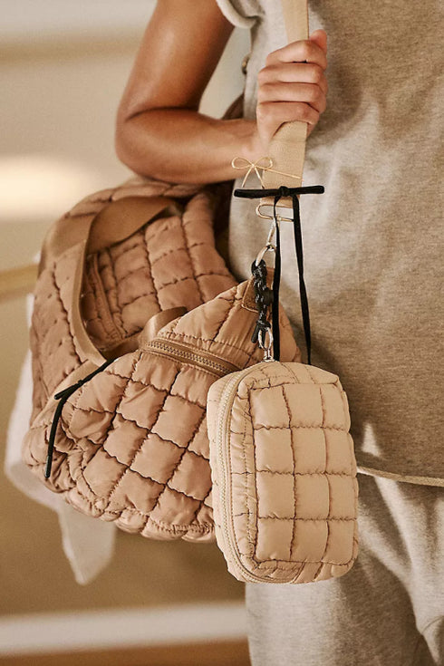 Quilted Mini Case - Free People - Off White